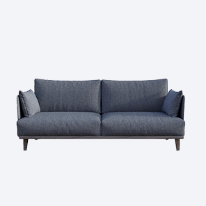 Charcoal Compact Sofa